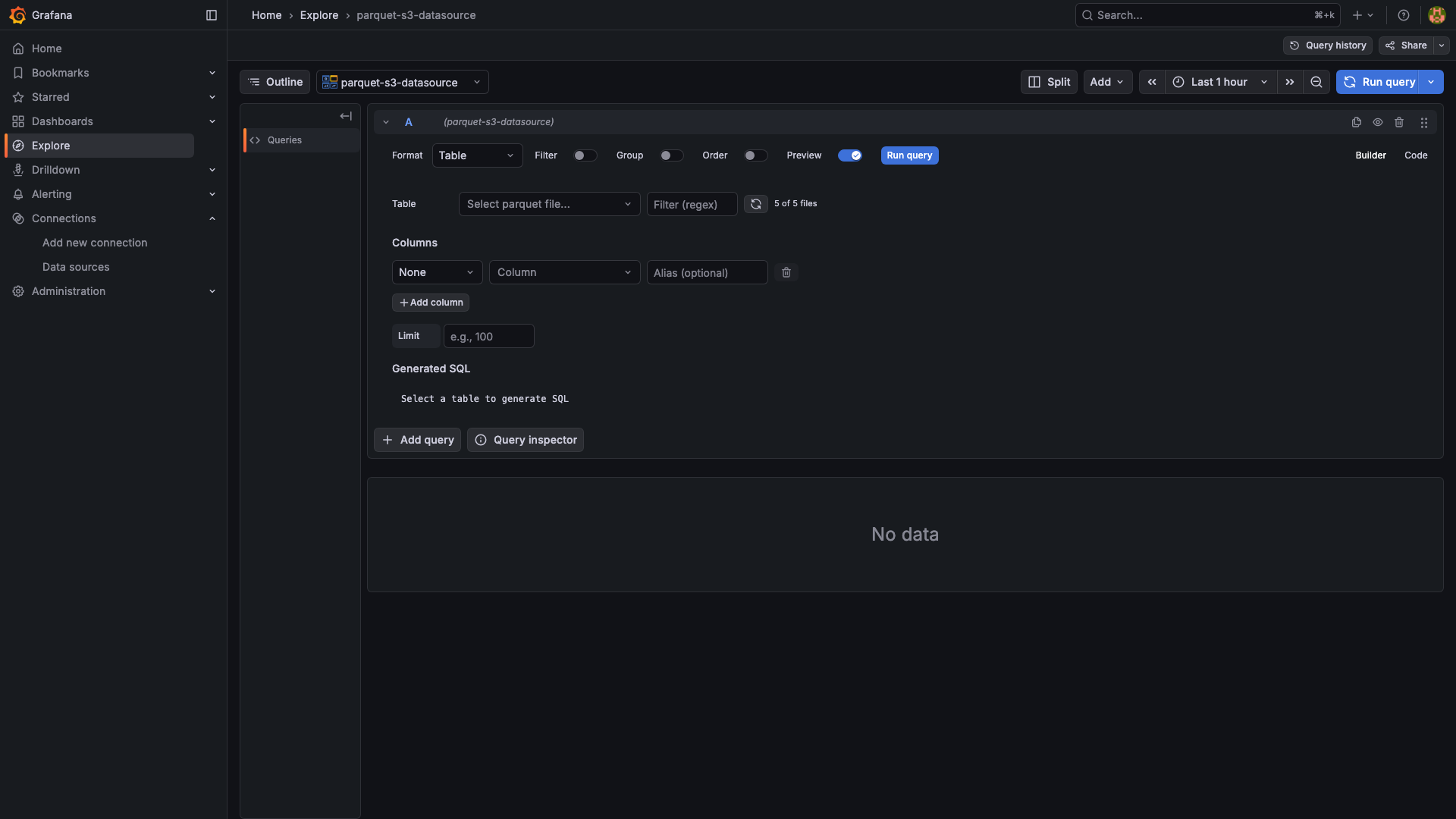 Query Editor