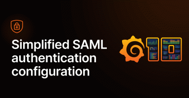 A UI to easily configure SAML authentication