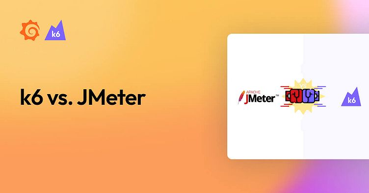 Comparing k6 and JMeter for load testing
