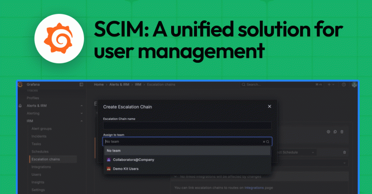 Introducing SCIM provisioning in Grafana: Enterprise-grade user management made simple
