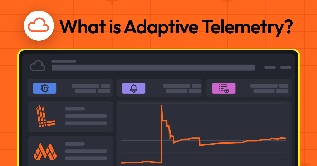 What is Adaptive Telemetry, and how can it reduce MTTR, noise, and cost?