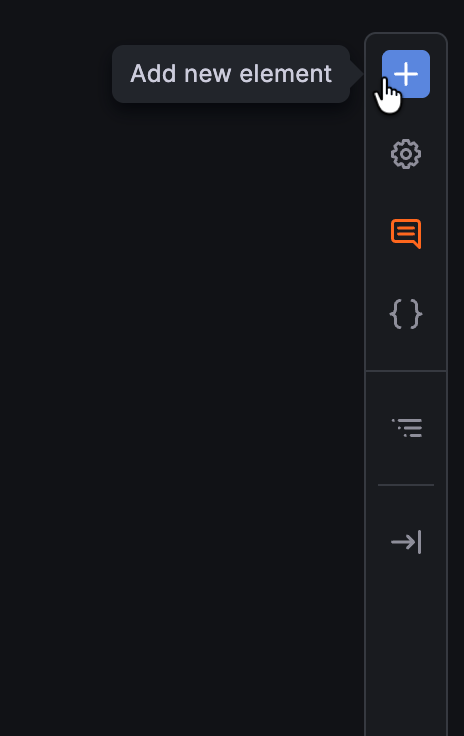 Add element icon