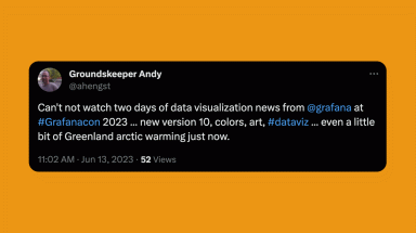 Can't not watch GrafanaCON 2023