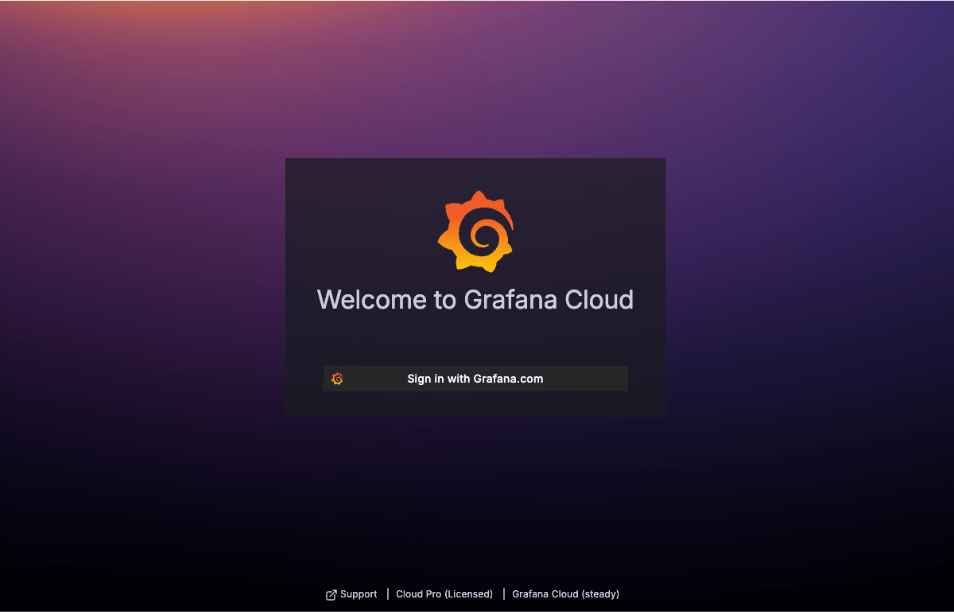 Release channel in the login screen