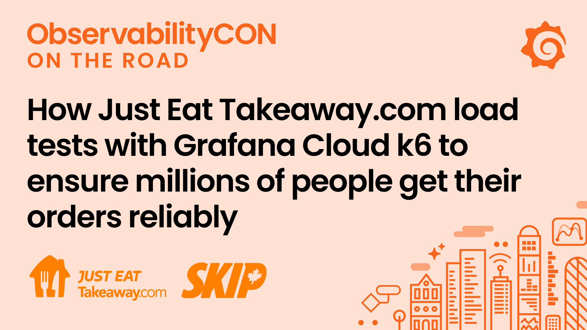 How Just Eat Takeaway.com load tests with Grafana Cloud k6 to ensure millions of people get their orders reliably