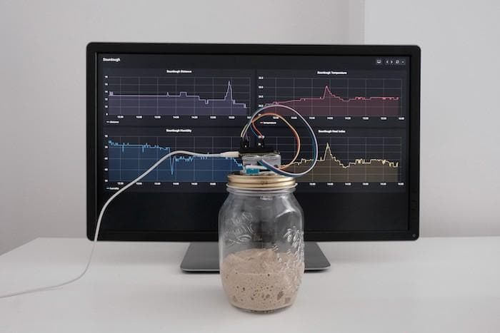 How to monitor a sourdough starter with Prometheus and Grafana Cloud