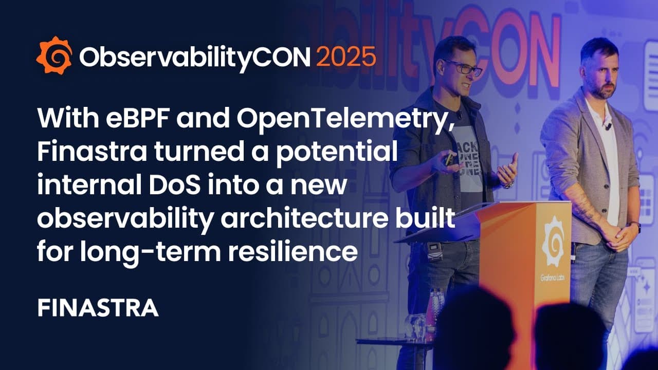 With eBPF and OpenTelemetry, Finastra turned a potential internal DoS into a new observability architecture built for long-term resilience