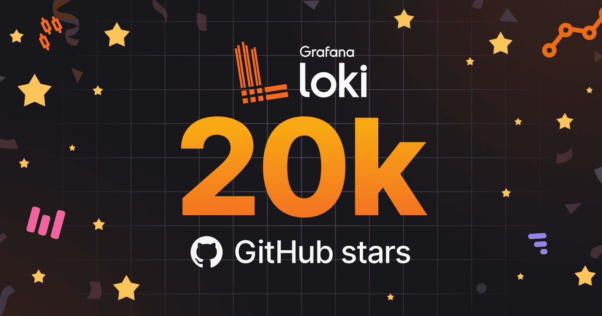 Grafana Loki hits 20K GitHub stars: 20 fun facts about the open source logging project