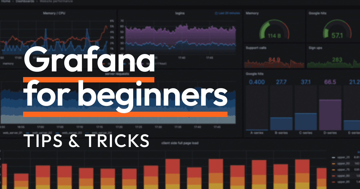 Grafana for beginners: Quick tips to add a data source, choose a visualization type, and more