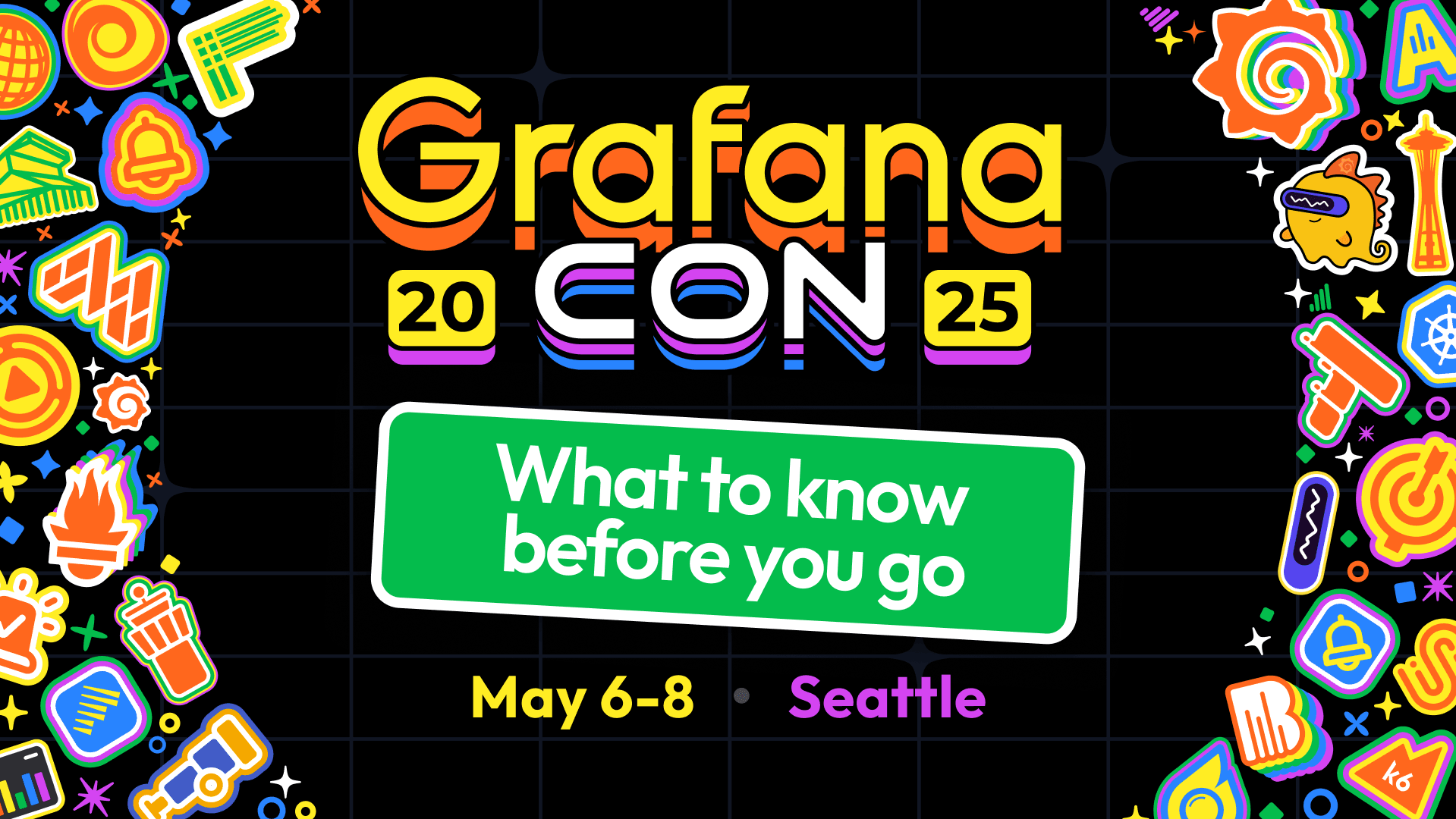 Your guide to GrafanaCON 2025: Choose your own adventure in Seattle