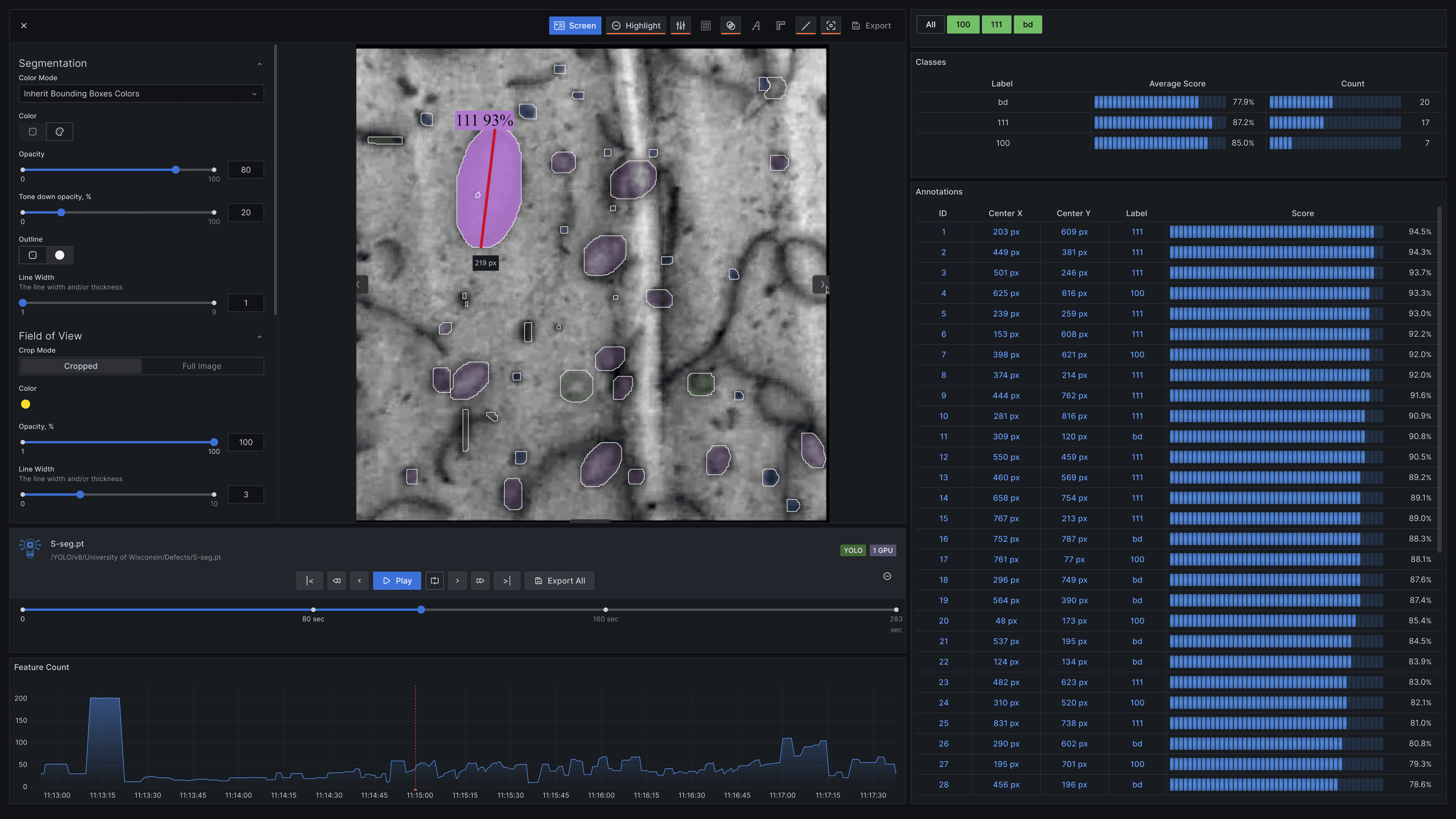 A screenshot of Christopher's dashboard