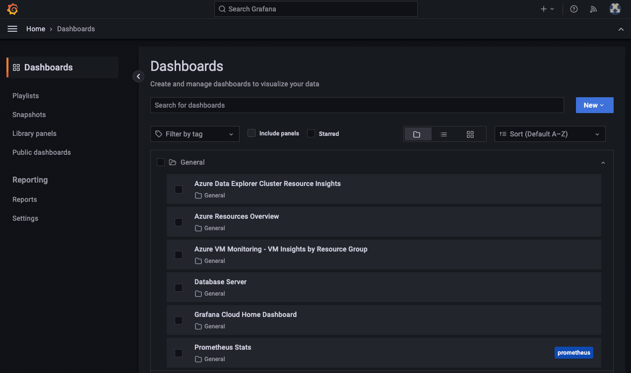 Grafana 9.3 feature: New navigation updates