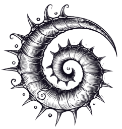 An altered Grafana logo.