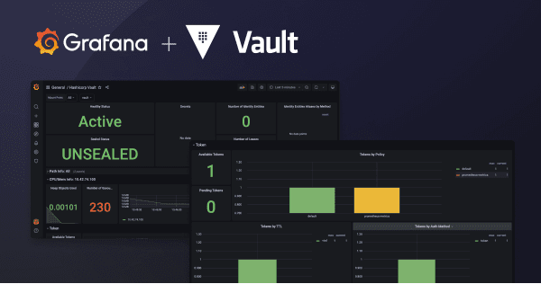 Introducing new integrations to make it easier to monitor Vault with Grafana