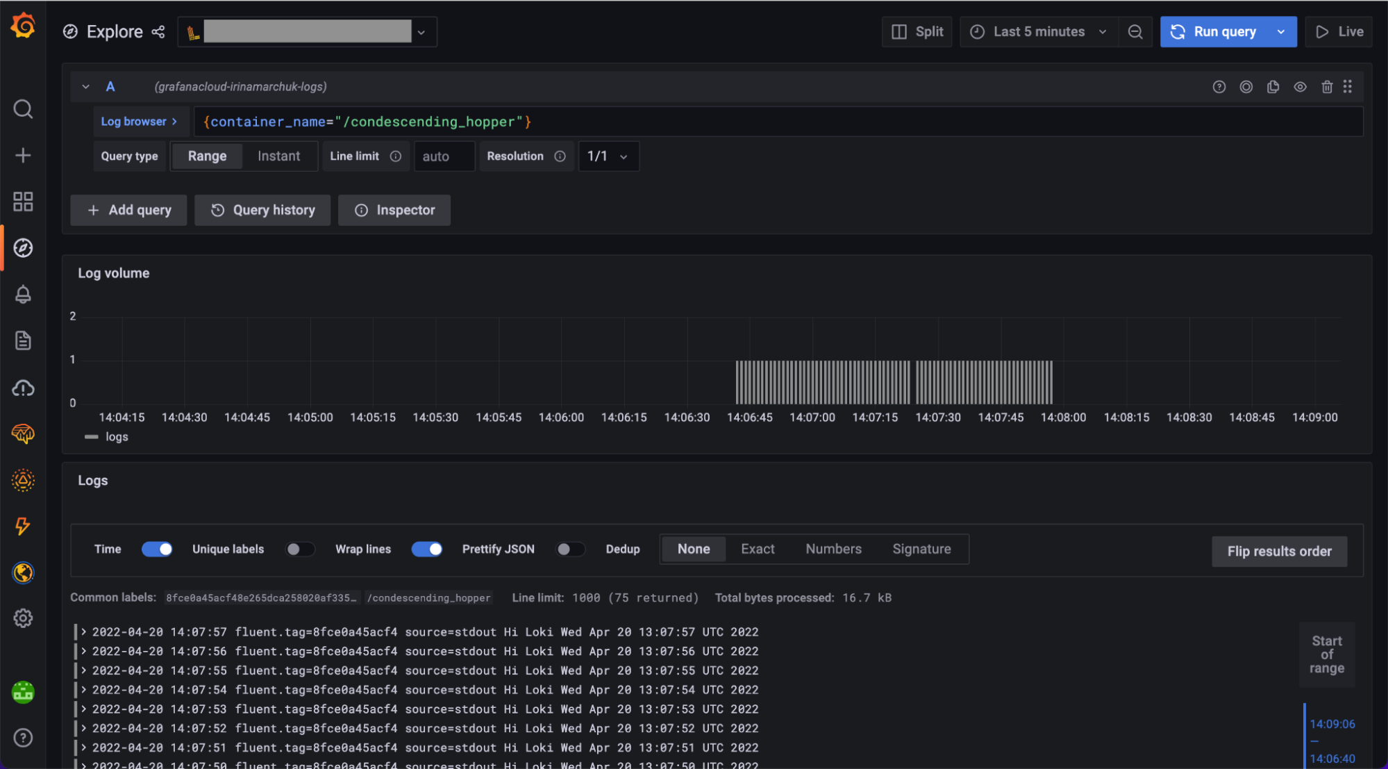 Fluent Forward logs in Grafana Cloud with the OpenTelemetry Collector Fluent Forward logs in Grafana Cloud with the OpenTelemetry Collector