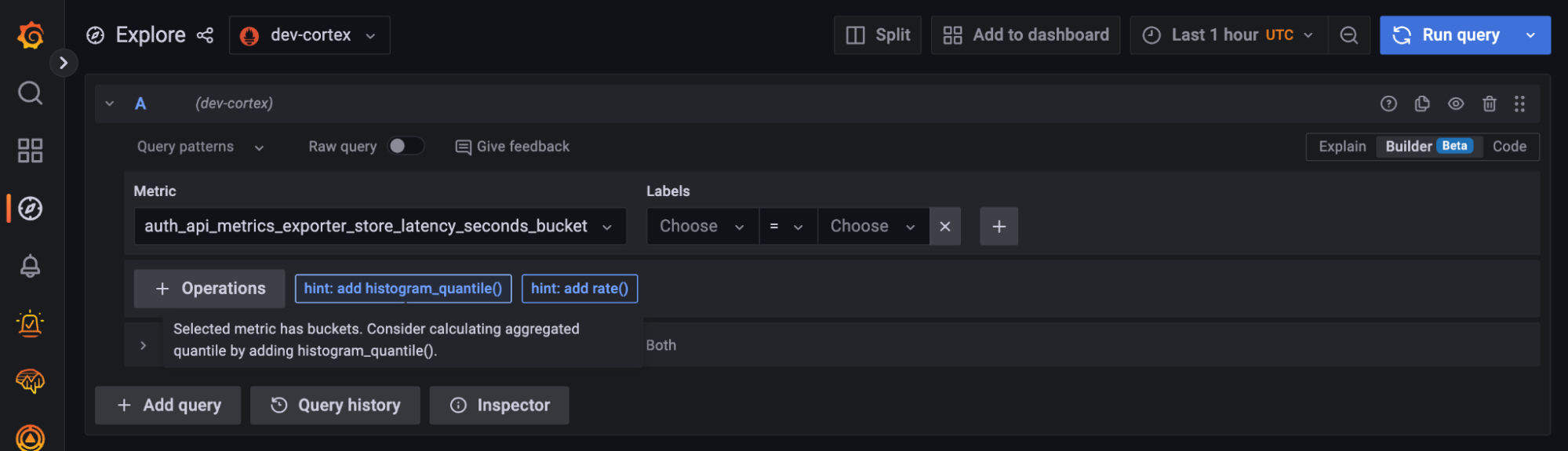 *Hints guide you to choose the best suited operation for metrics being queried.* *Hints guide you to choose the best suited operation for metrics being queried.*