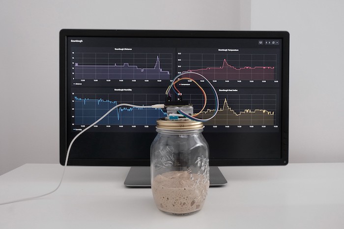 How to monitor a sourdough starter with Grafana