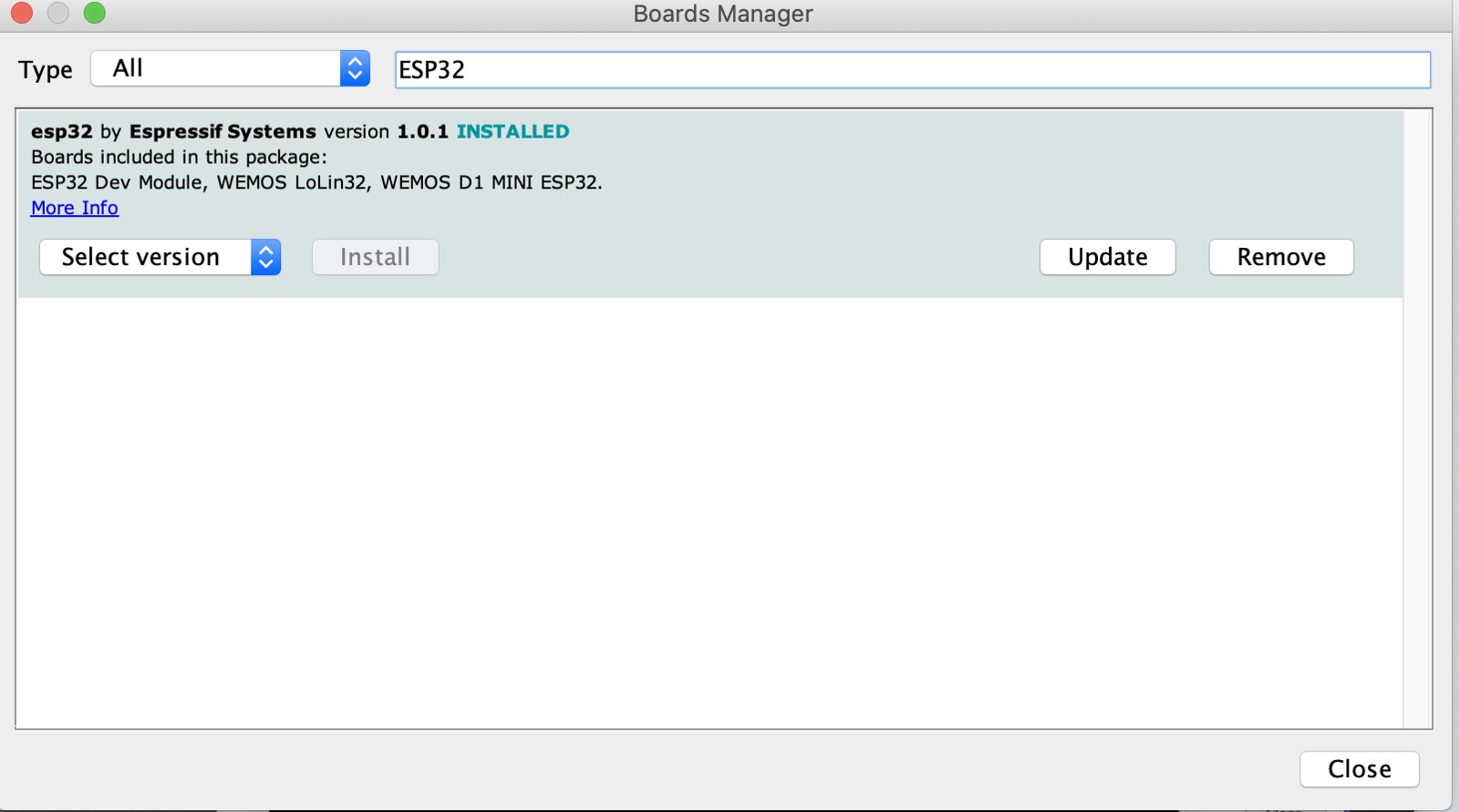 Boards Manager Boards Manager