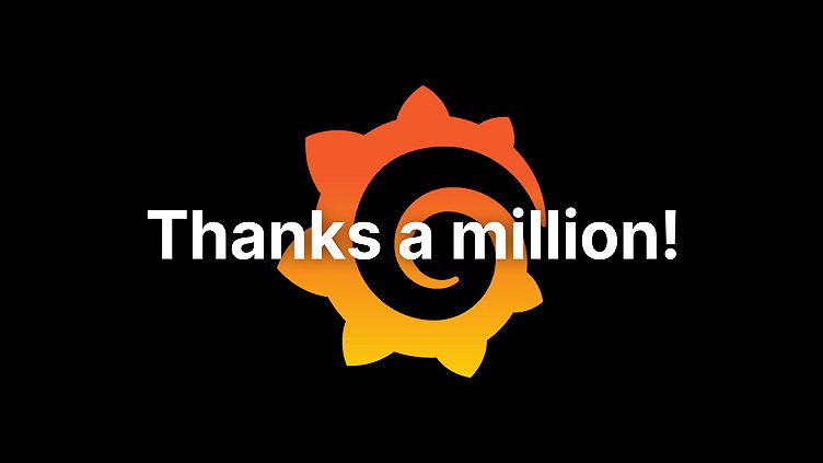 Grafana crosses 1 million mark for active instances