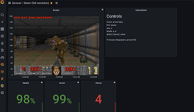 Can Grafana run Doom?