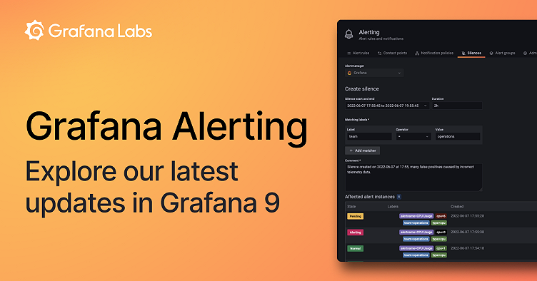 Grafana Alerting: Explore our latest updates in Grafana 9