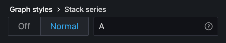 Stack series override editor