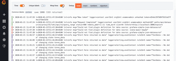 Log message line wrapping Log message line wrapping
